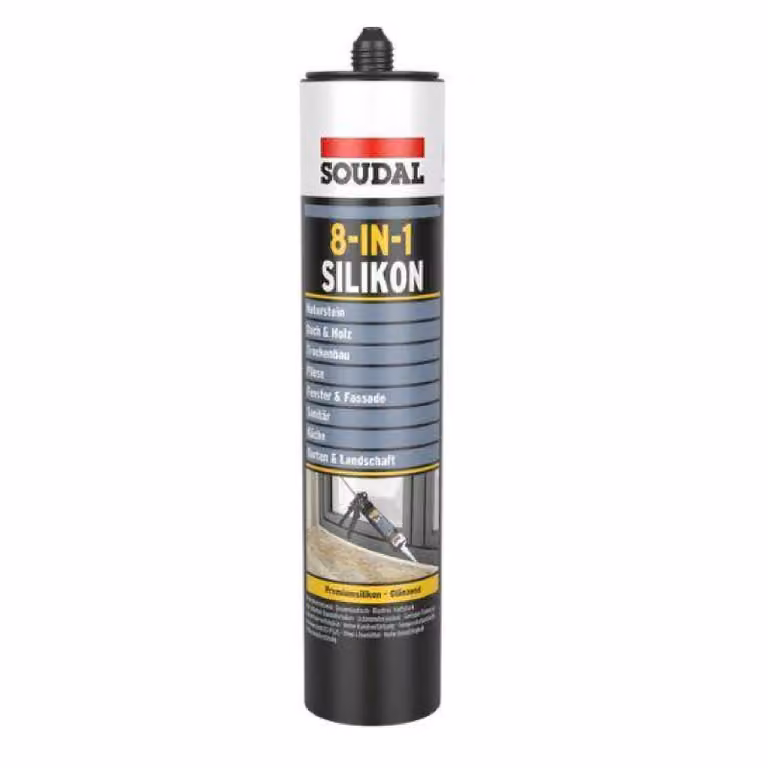 Silicone Soudal 8-IN-1 silicone premium la soluzione tutto in uno Quercia