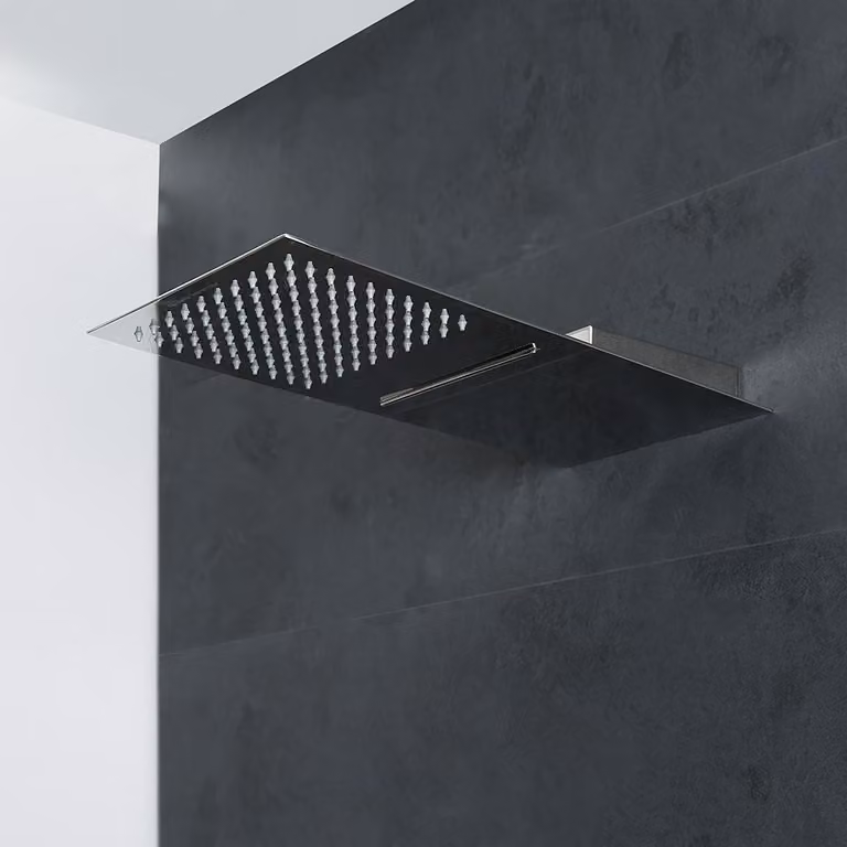 Soffione Doccia Ultrasottile 500x200mm - Cascata- pioggia - Design Moderno - Arvo
