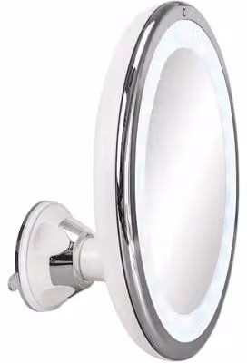 Specchio cosmetico a LED Kleine Wolke FLEXY MAX bianco-argento