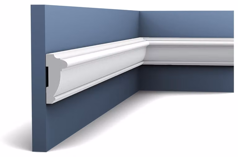 Orac Decor Px113 Axxent profilo modanatura decorativa modanatura da parete fregio modanatura profilo stucco cornice da parete elemento decorativo | 2 metri
