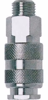 Raccordo rapido universale in metallo 1/4 M