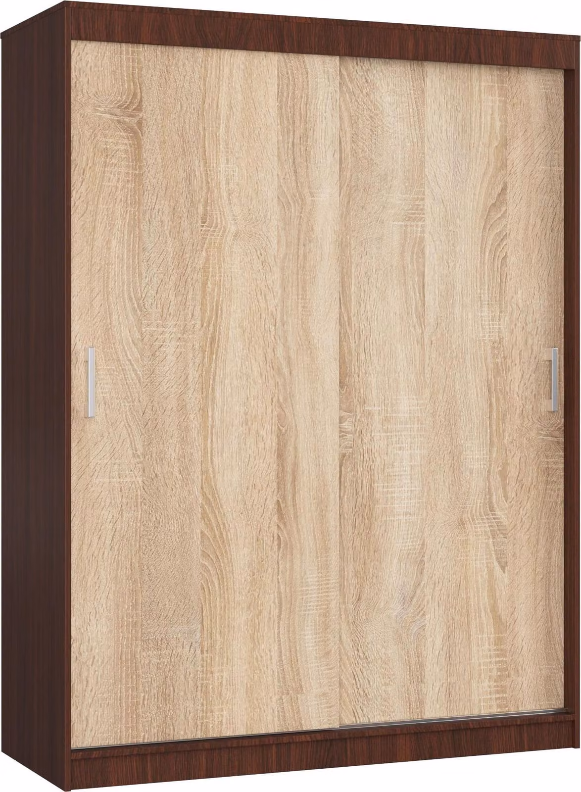 Akord Armadio Scorrevole Mono Wengè/Rovere Sonoma 150X60X200 Cm
