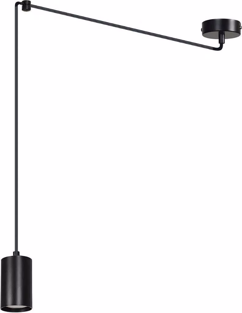 LAMPADA A SOSPENSIONE Emibig 1xGU10 30W TRAKER 1 BL/BLACK 524/1