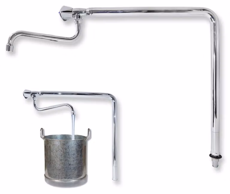 Tubo di aspirazione dell'acqua industriale con ugello ad alta pressione, ideale per l'uso in ambito ristorativo