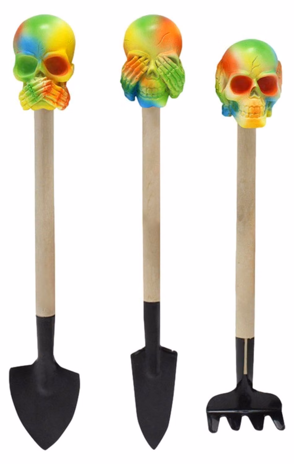 Set di 3 utensili da giardino in miniatura