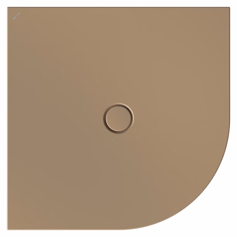 BetteFloor Corner receveurs de douche quart de cercle avec BetteGlasur Plus, 1000x1000mm, 5451-417PLUS, 5451-417PLUS