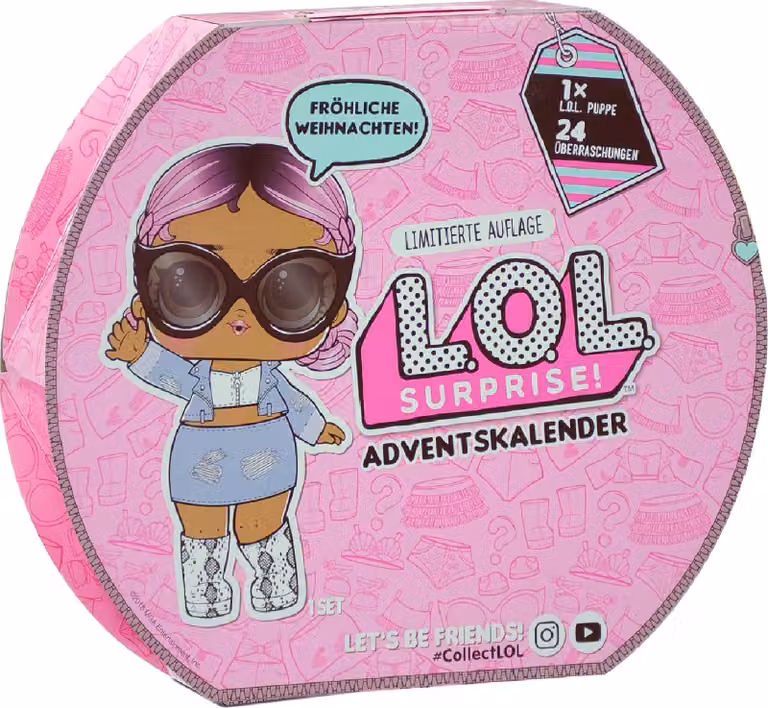 MGA Entertainment 118510GR - Calendario dell'Avvento a sorpresa L.O.L. 2021
