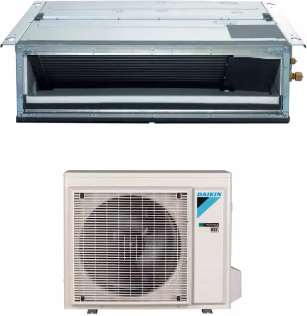 Condizionatore Canalizzato Daikin FDXM25F9 9000 BTU Bianco con Wi-Fi Opzionale e Classe Energetica A+