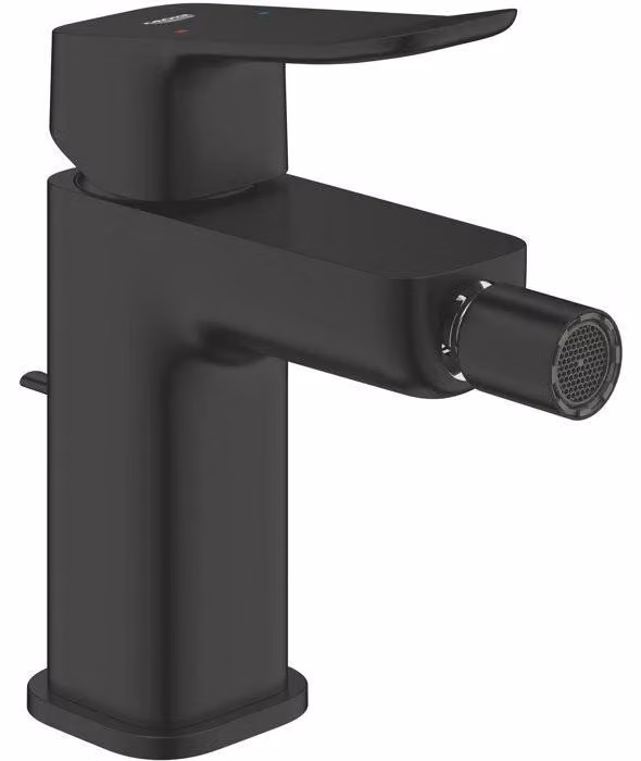 Rubinetto per bidet, GROHE DICE, nero opaco, misura M, GROHE SilkMove, funzione di risparmio idrico
