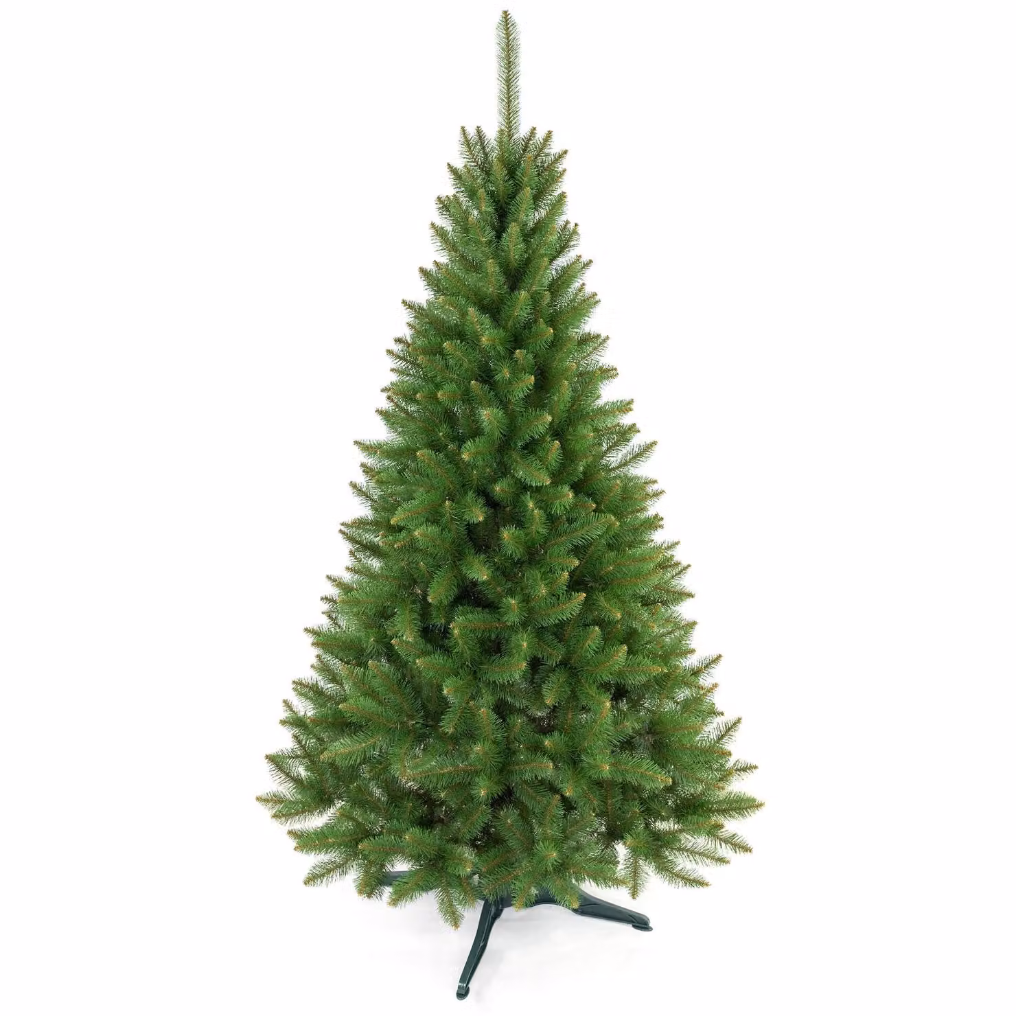 Abete natalizi di alta qualità, su un supporto premium, altezza 180 cm, con fitti rami e aspetto naturale. Damich