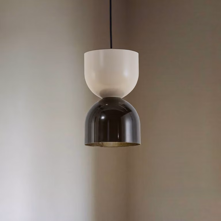 Lampada a sospensione Lui ALDEX, dimmerabile, Nero, Soggiorno / Sala da pranzo, Metallo, Moderno, Lampada a sospensione