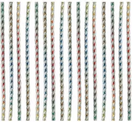 Set da 4 TENDA TORCIGLIONE PVC125X230cm 187 fili