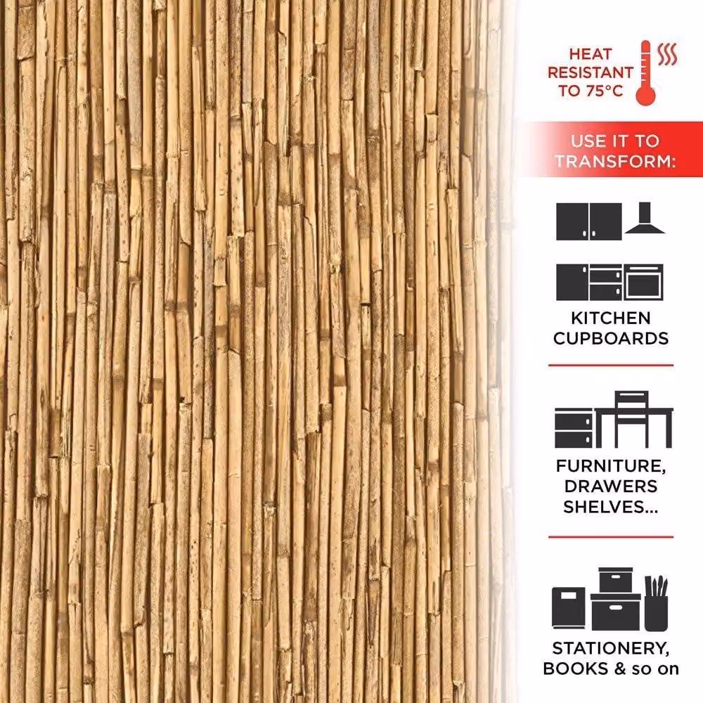 pellicola autoadesivo Effekt Bamboo 45 cm x 2 m