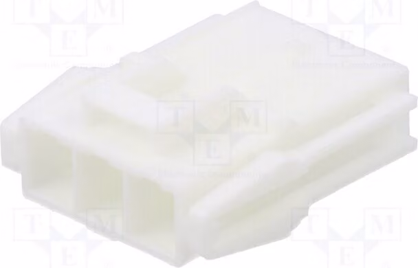 1 connettore a spina: 3 poli maschio, diametro 6,2 mm, contatto a molla, tensione nominale 600V, connettore CC VLR-03V