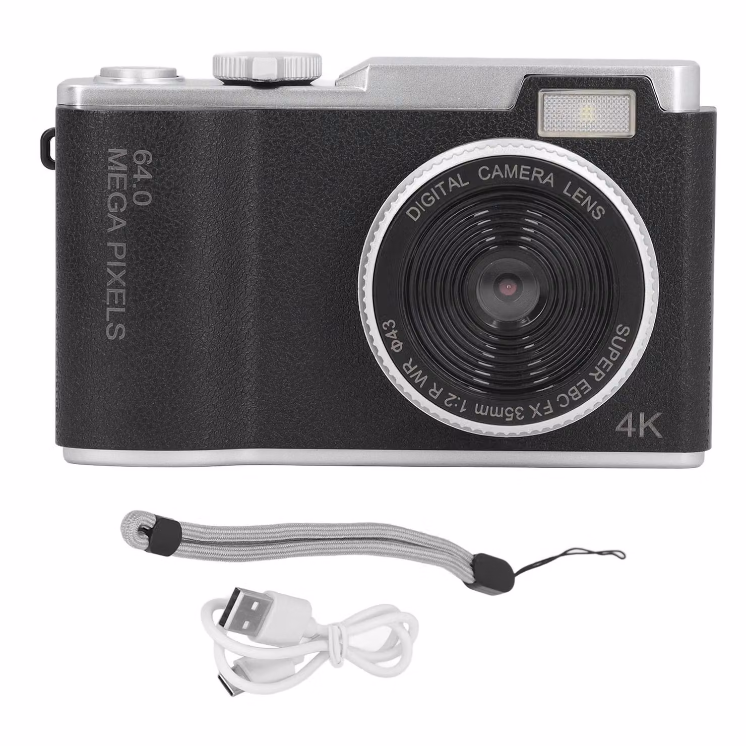 Fotocamera digitale da 48 MP 1080p con schermo da 2,4 pollici e zoom 16x