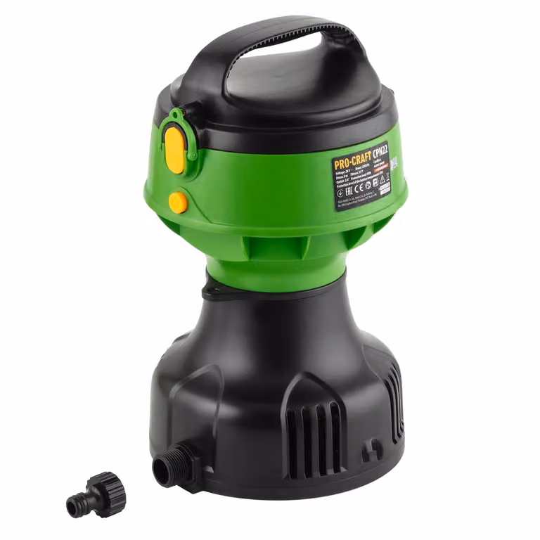 Pompa galleggiante a batteria Procraft CPN22bb 20 V 3200 l/h Solo - senza batteria, senza caricabatteria