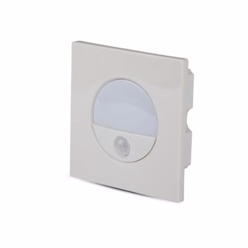 Punto Luce LED da Incasso Quadrato 3W con Sensore Colore Bianco 4000K