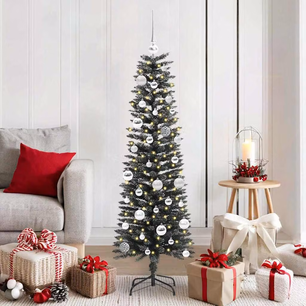 Maison Exclusive - Albero di Natale artificiale con 150 LED e supporto, verde, 150 cm