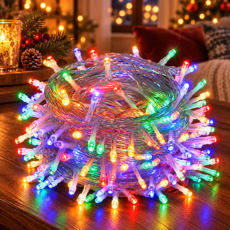 50M 400LEDs 8 modalità di luci fiabesche potenza, timer, funzione di memoria, LED Natale luci fiabesche festa decorazione luce albero di Natale giardino illuminazione, colorato