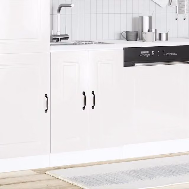 Mobile base lavello-Armadietto da bagno Kalmar Bianco Lucido 60x46x81,5 cm