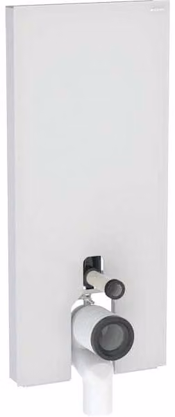 Geberit Monolith PLUS module sanitaire pour WC au sol, 114cm, entrée deau derrière au centre, avec coude de raccordement, 131.233.TD.7, 131.233.TD.7