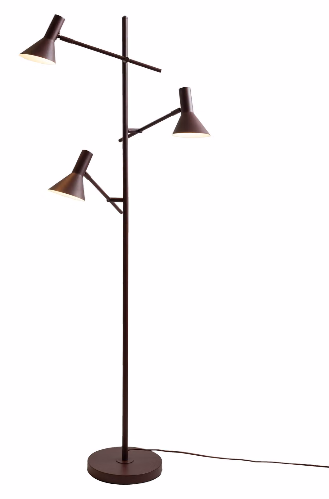si tratta di RoMi - Lampada da terra Izmir - Marrone - 59x42x171cm per soggiorno, camera da letto