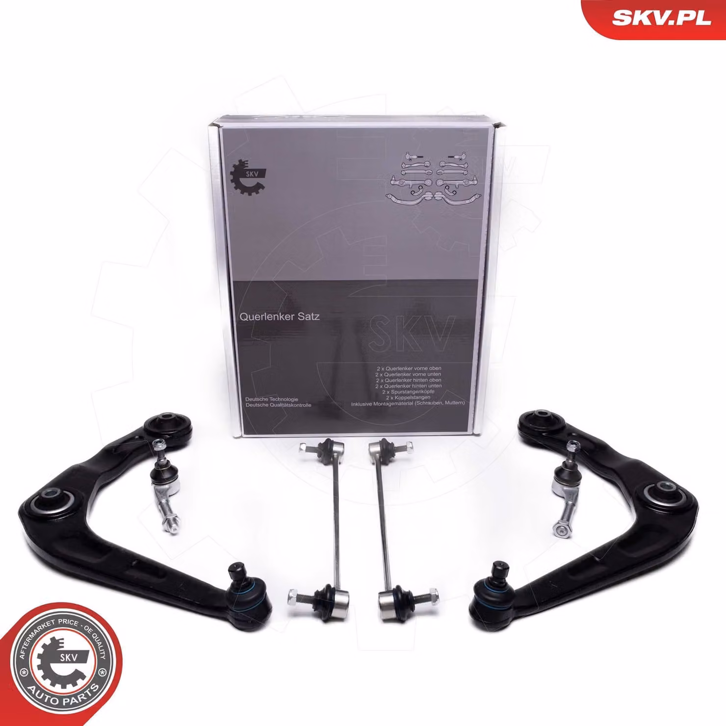 Set bracci oscillanti anteriori sinistro/destro PEUGEOT 206