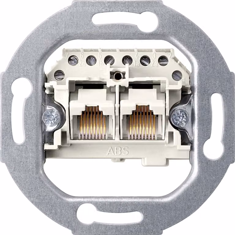 MERTEN 465702 Inserto UAE 2x8 bianco