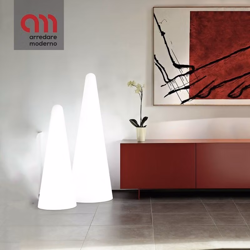 Lampada Cono Slide da terra