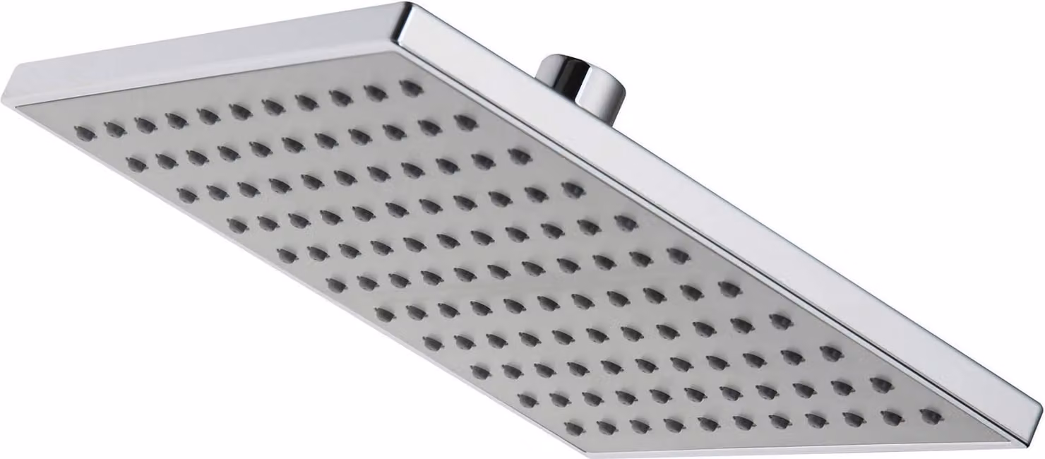 Soffione doccia quadrato, 1 funzione - 201x201 mm Pioggia