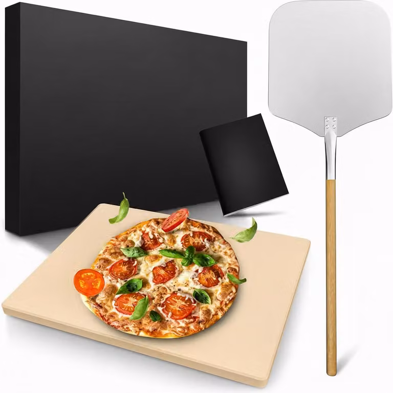 JL Cuisine - Pietra per pizza - Resistente al calore - Cordierite