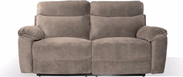 Divano recliner Boston Effezeta Italia a 3 posti in tessuto barrel tortora