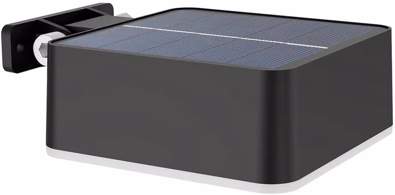 Philips Outdoor Solar Vynce Applique con sensore di luce diurna angolare nero