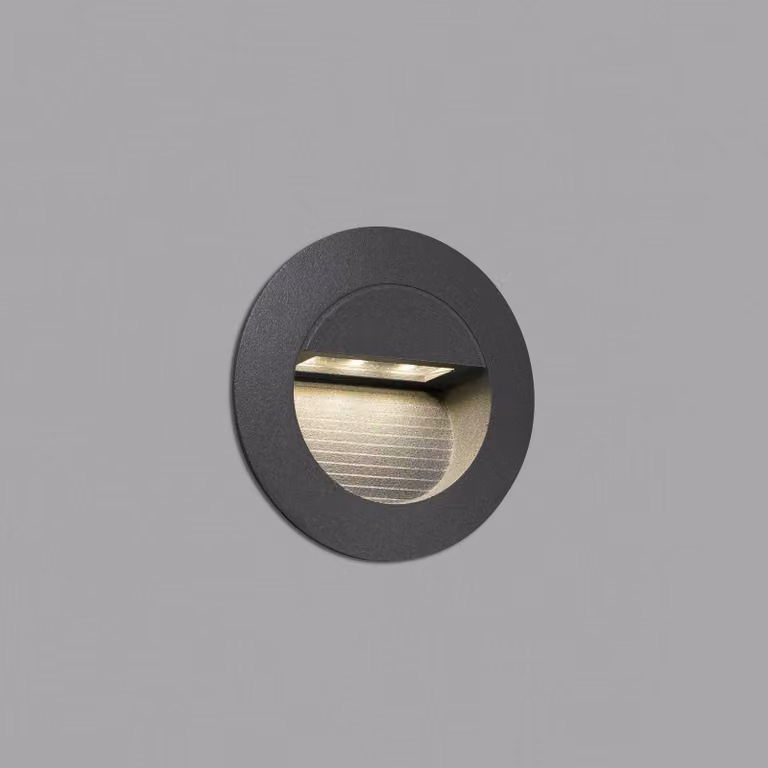 Lampada da parete a LED MINI RACING 4000K IP44 grigio scuro