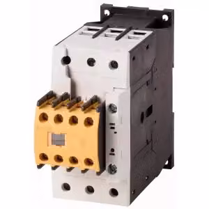 Contattore di sicurezza Eaton, 380 V 400 V: 22 kW, 2 poli, 2 contatti, 230 V 50 Hz, 240 V 60 Hz, azionamento in corrente alternata, morsetti a vite, con contatto a specchio. 191747