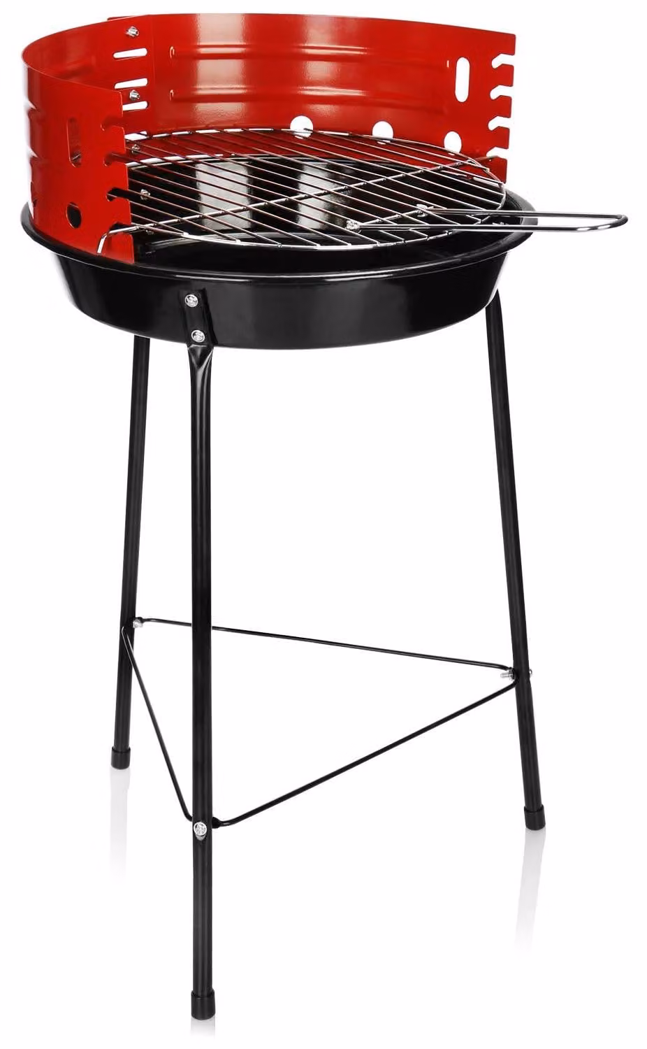 Barbecue a carbone con griglia regolabile