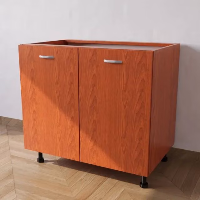 Calandrelli Base Cucina L 90 P 55,5 H 72 cm Ciliegio 2 Ante