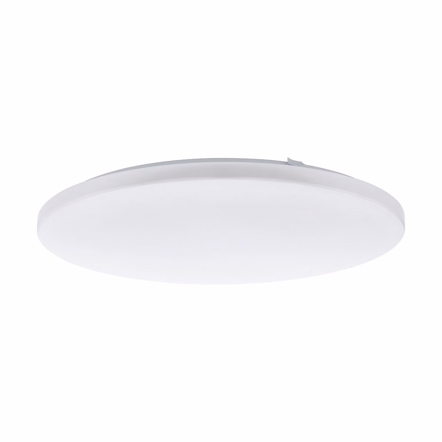 Plafoniera Moderna Frania Acciaio Bianco Luce Led Integrato 50W