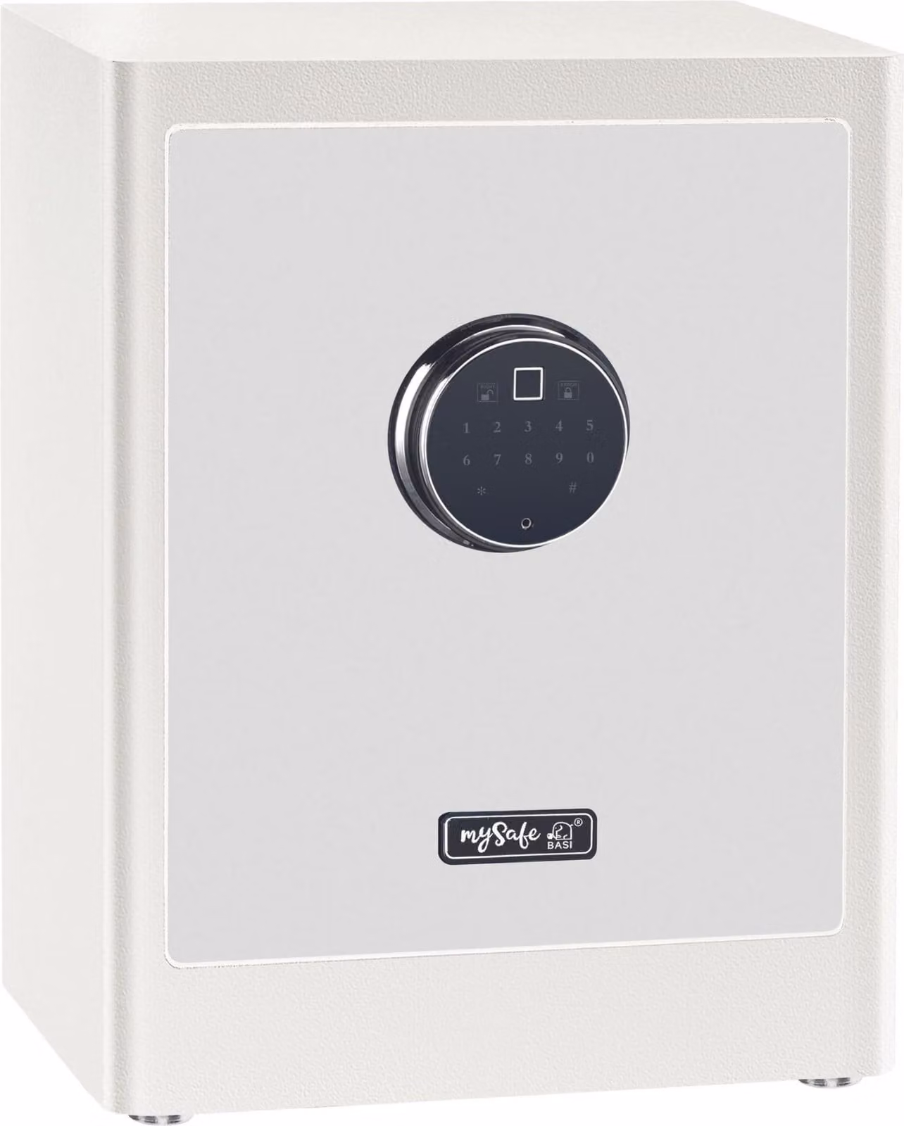 Basi 2020-0001-WEIS mySafe Premium 450 Cassaforte da mobile Serratura a combinazione Serratura con impronta digitale