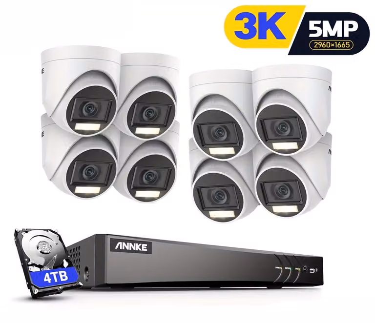 Sistema di sicurezza - Videosorveglianza - Monitoraggio tramite telecamere - Telecamere di sorveglianza - Kit di videosorveglianza