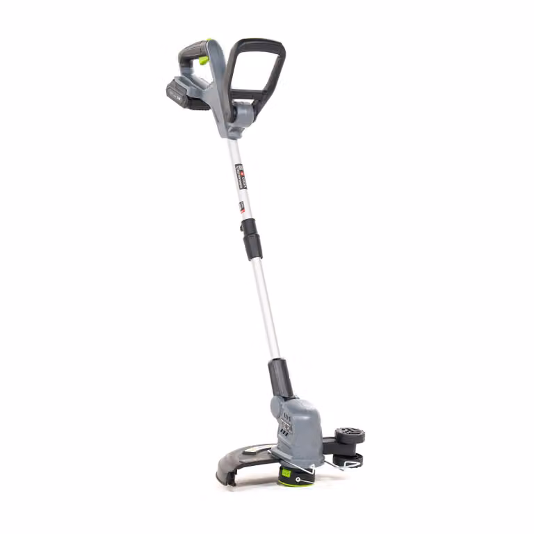 Decespugliatore a batteria NAC 20 V 1x2 Ah, attrezzo da giardino, taglio preciso, prati e arbusti, manico telescopico regolabile, design compatto e leggero.