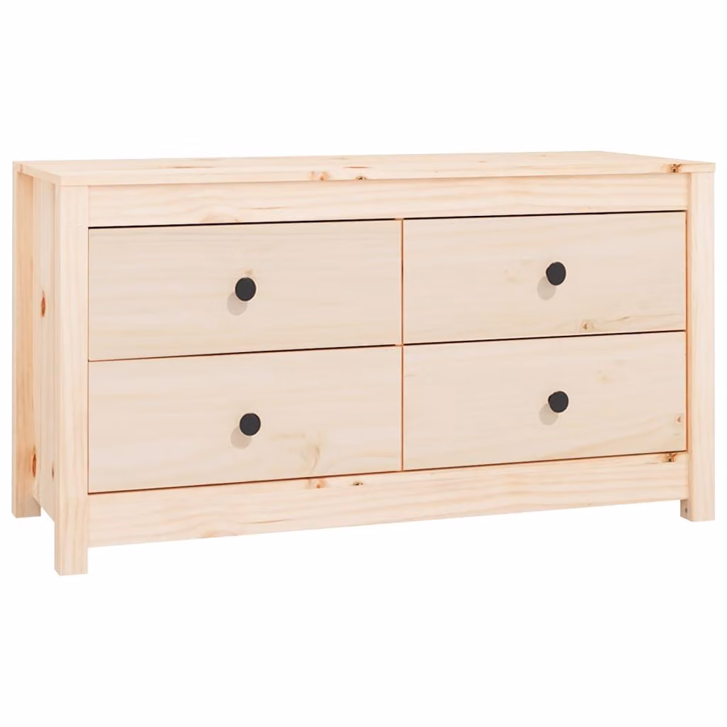 Armadietto 100x40x54 cm in Legno Massello di Pino