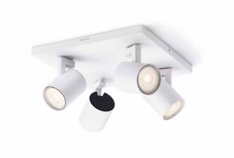 Philips myLiving Runner Plafoniera LED dimmerabile 4x35W GU10 bianco caldo 5309431P0 8718696157527