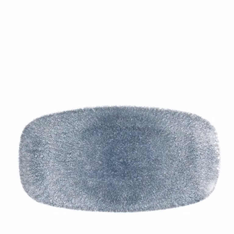 Piatto da portata oblungo topazio stone, cm 30x19, 12 pezzi