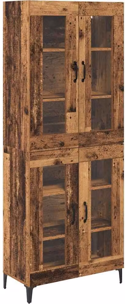 Credenza Legno vecchio 69,5 x 34 x 180 cm Legno multistrato