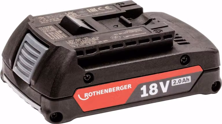 ROTHENBERGER RO BP18/2 batteria, AMPS, EU, unità di base - 1000003859