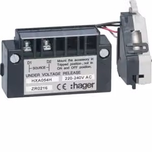 Interruttore di sottotensione con ritardo x160-x250 220-240 V CA