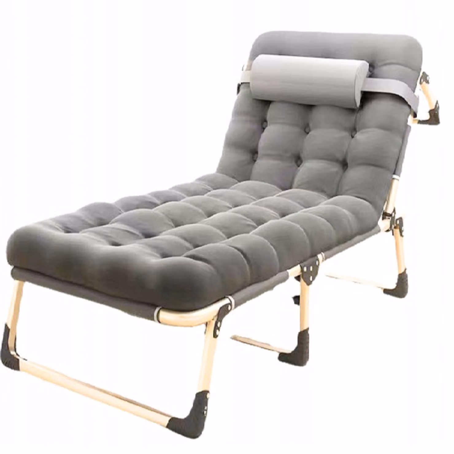 QLS Letto pieghevole Materasso pieghevole Letto pieghevole con materasso e cuscino 193 cm 11215