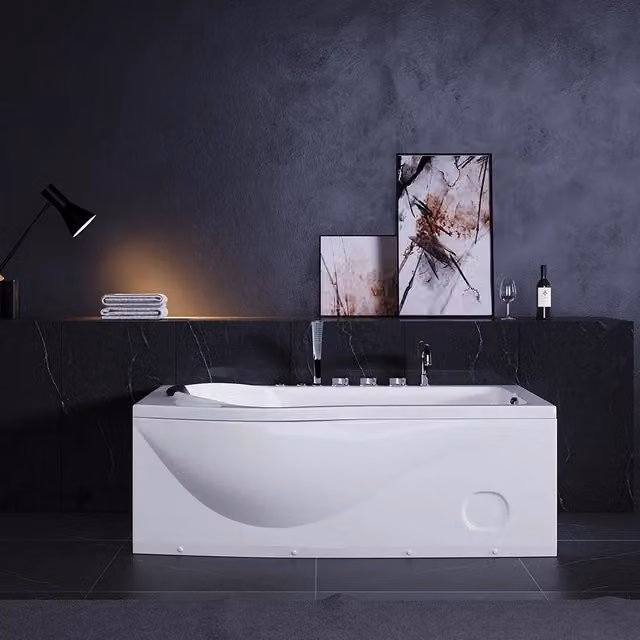 Vasca idromassaggio da interno Parama bianca con idrogetti L: 170 cm, P: 90 cm