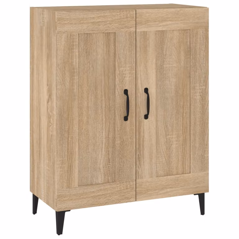 Credenza Rovere Sonoma 69,5x34x90 cm in Legno Multistrato